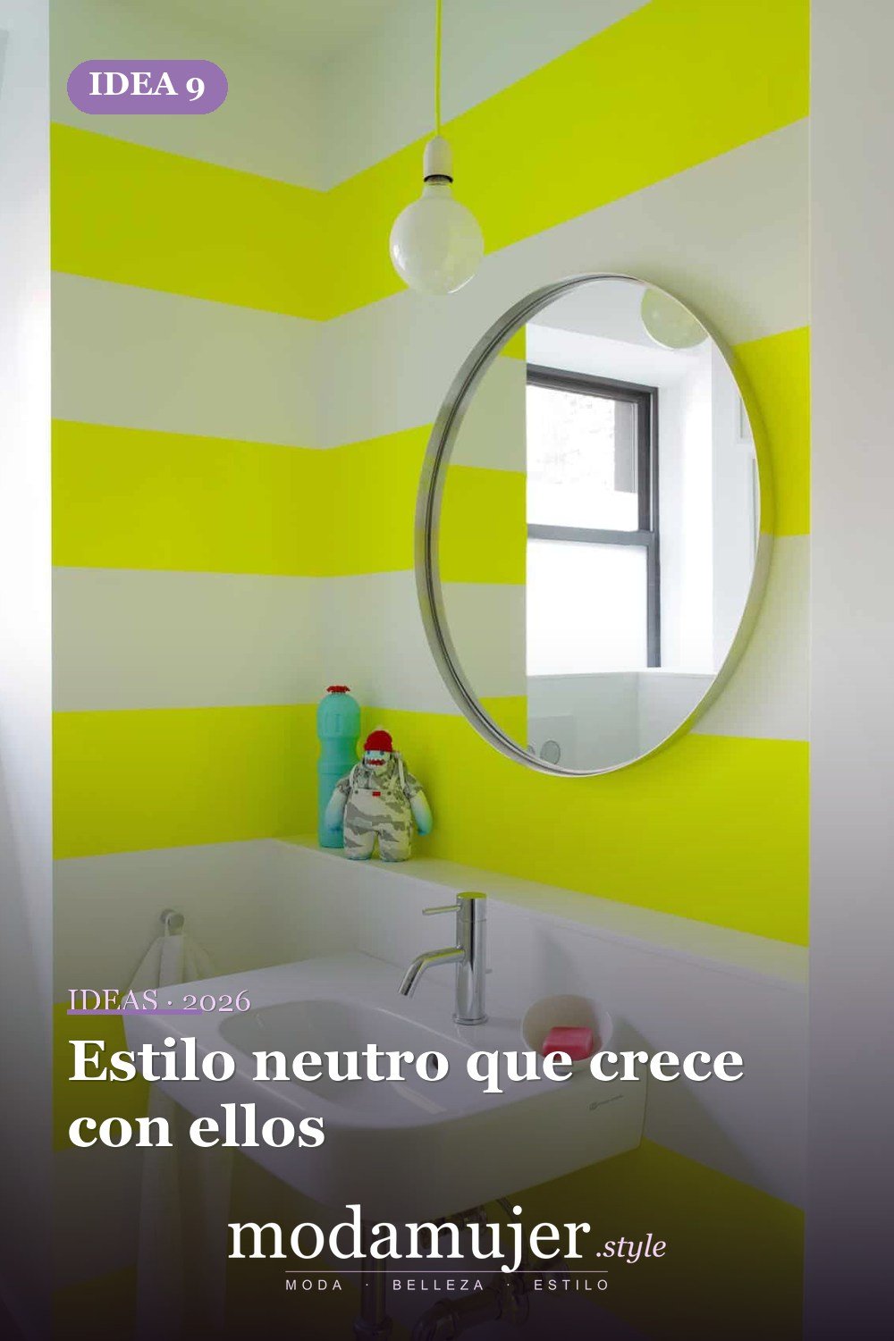 Estilo neutro que crece con ellos — Ideas de baño para niños elegantes y creativas Estilo neutro que crece con ellos — Ideas de baño para niños elegantes y creativas