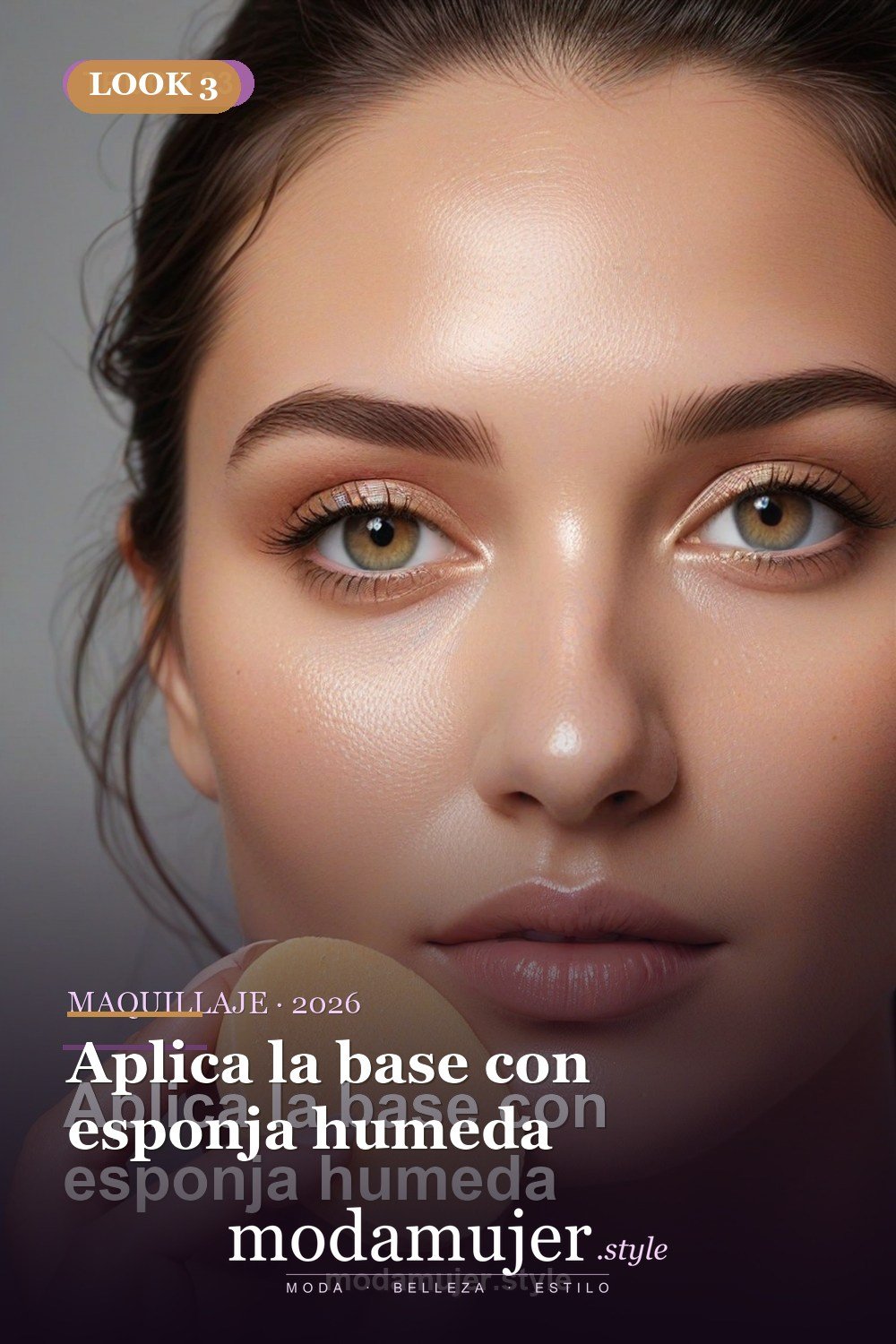 Aplica la base con esponja humeda — 30 trucos de belleza imprescindibles para 2026