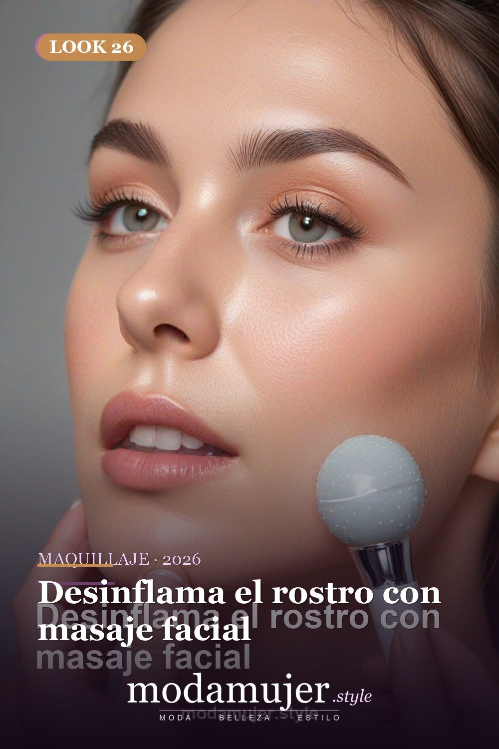 Desinflama el rostro con masaje facial — 30 trucos de belleza imprescindibles para 2026