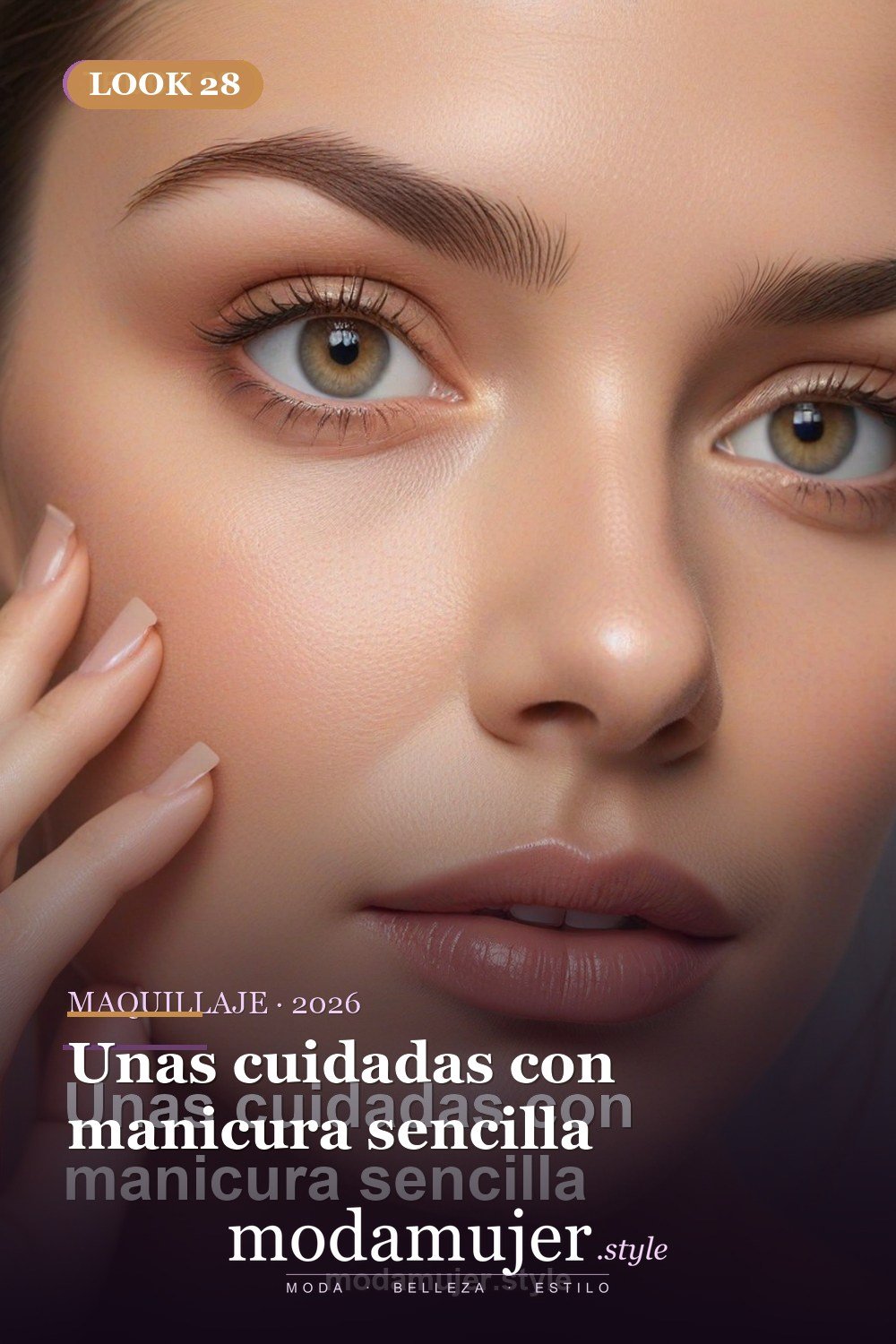 Unas cuidadas con manicura sencilla — 30 trucos de belleza imprescindibles para 2026