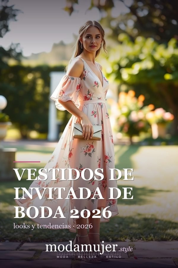 Vestidos de invitada de boda 2026: 10 looks segun el tipo de boda (con peinado, calzado y joyas)