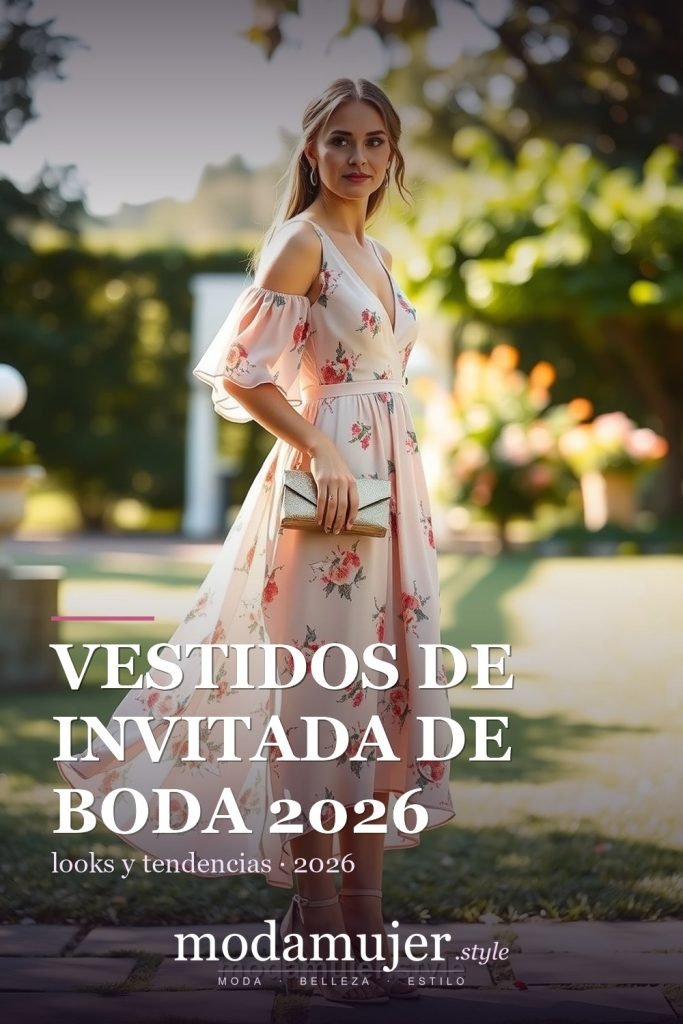 Vestidos de invitada de boda 2026: 10 looks segun el tipo de boda (con peinado, calzado y joyas) - ModaMujer