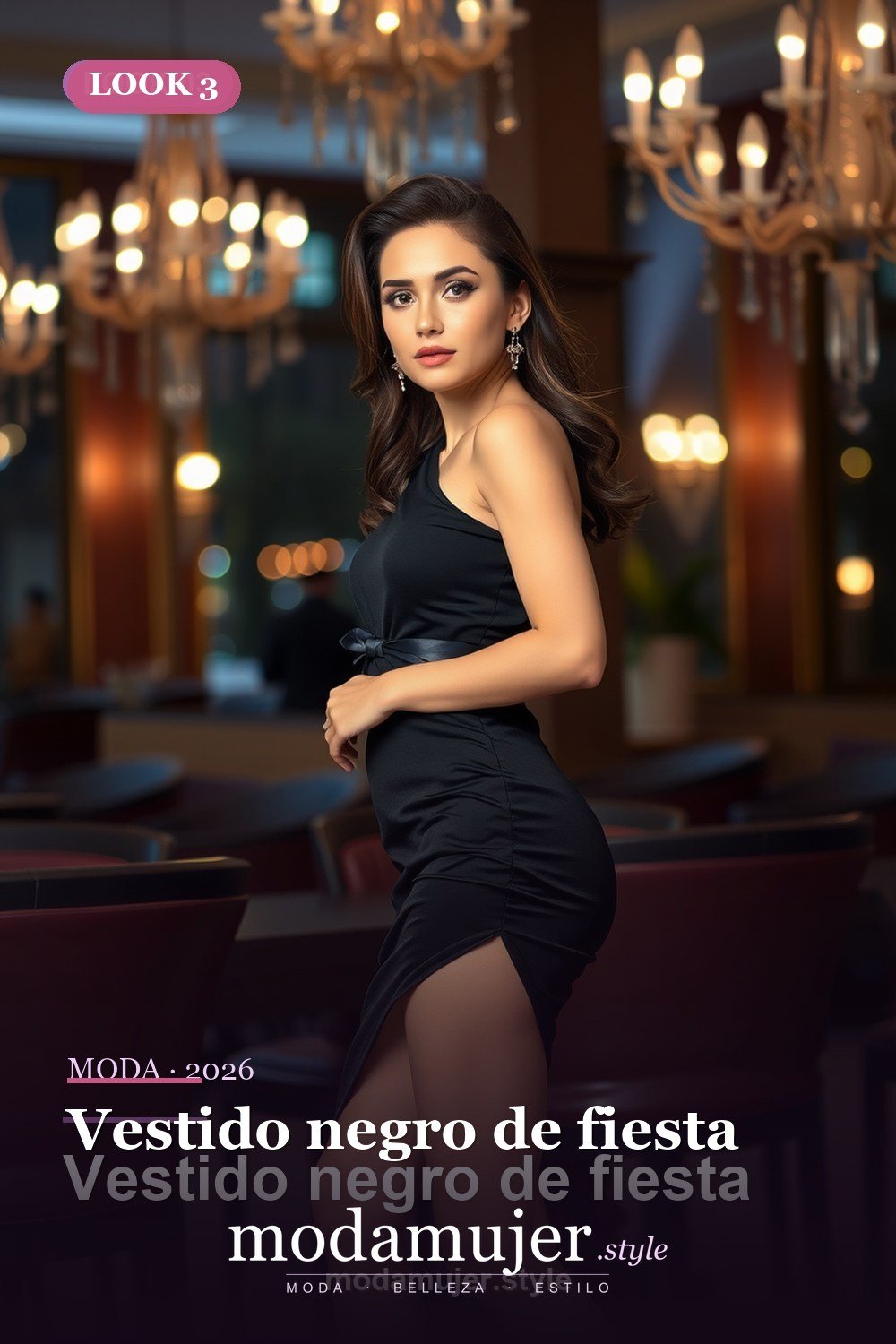 Vestido negro de fiesta — 30 vestidos de moda para mujer en 2026: ideas para cada ocasion