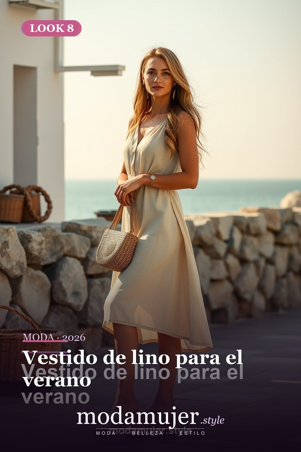 Vestido de lino para el verano — 30 vestidos de moda para mujer en 2026: ideas para cada ocasion