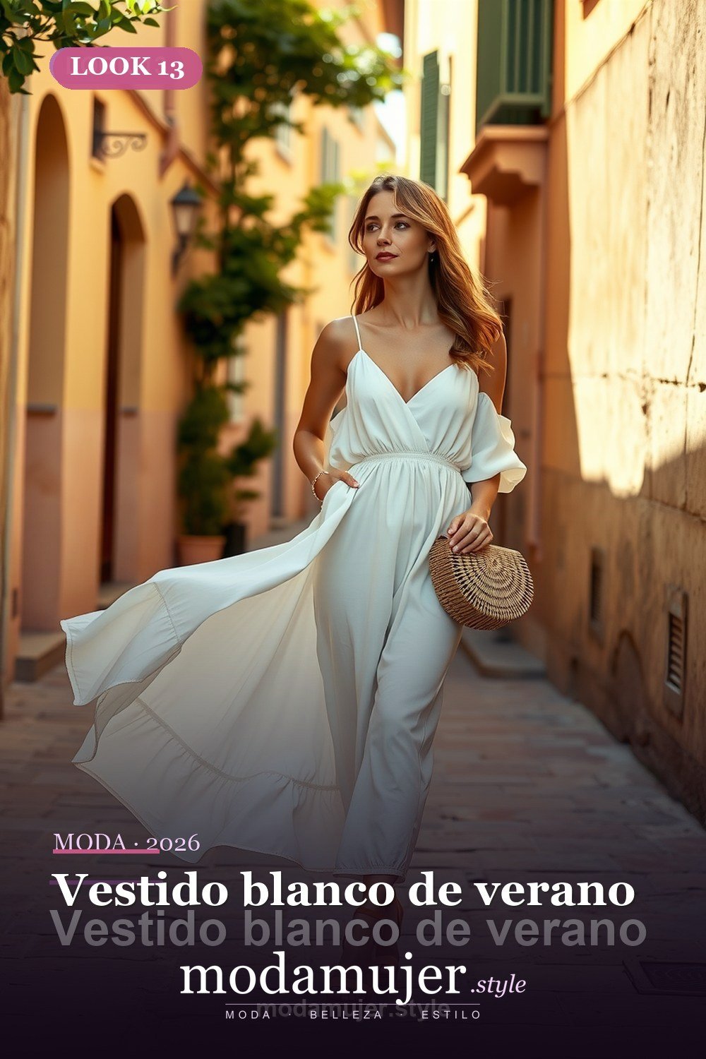 Vestido blanco de verano — 30 vestidos de moda para mujer en 2026: ideas para cada ocasion